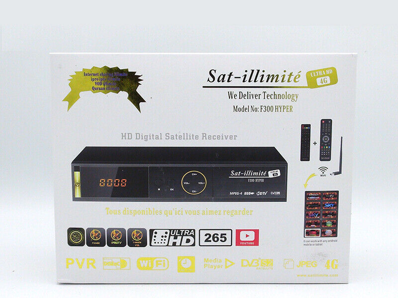 DEMO SAT-ILLIMITE F300 Hyper NEUF
