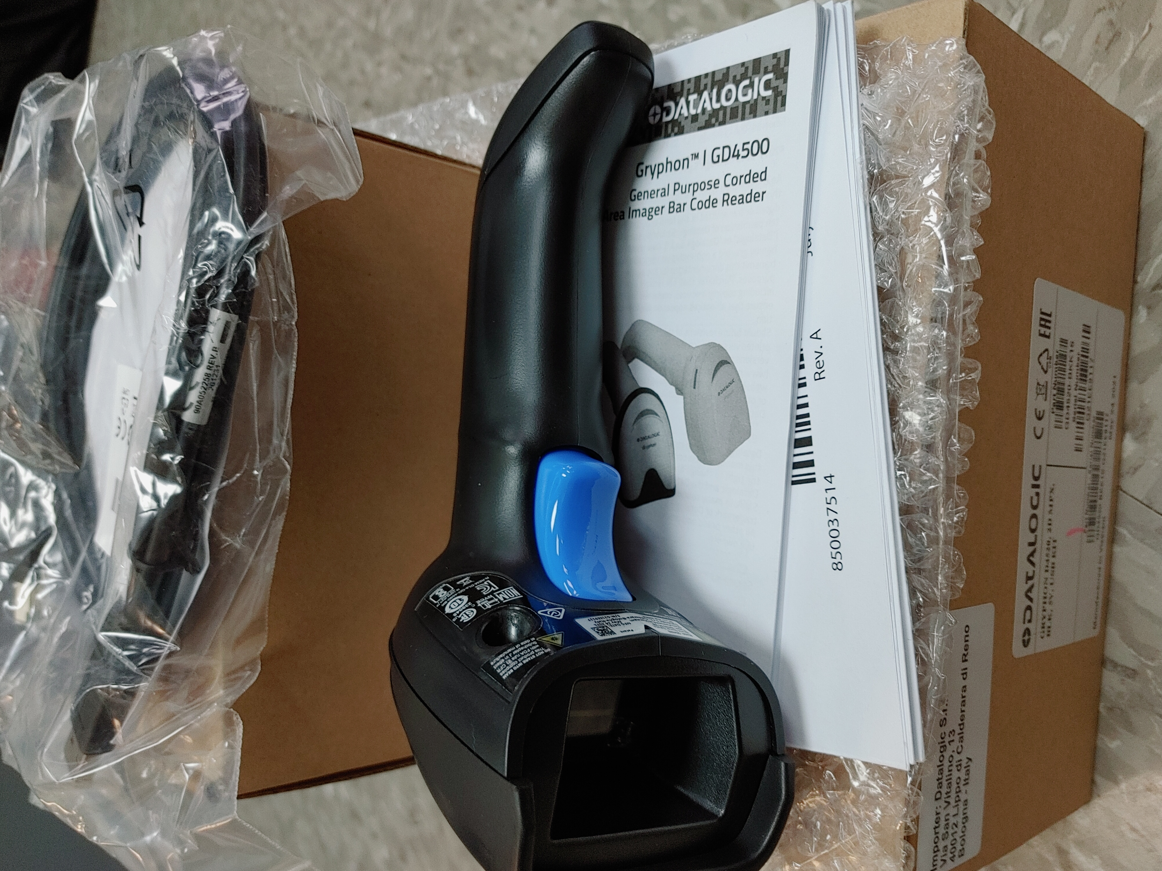 Scanner code barre Datalogic Gryphon GD4520